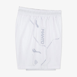 Shorts de MMA Manto Shield Blanc 