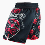 Shorts de MMA Pride or Die Cherry Choke 
