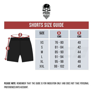 Shorts de MMA Pride or Die Hang Loose