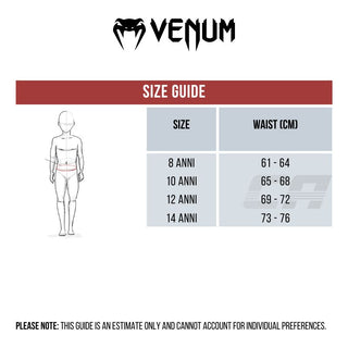 Shorts Enfant kick-thaï Venum Classic Noir-blanc 