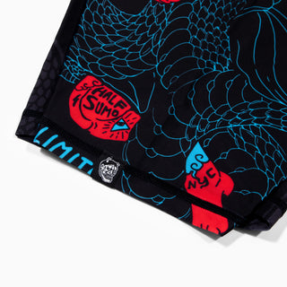 Shorts à compression Half Sumo Black Mamba Neon 