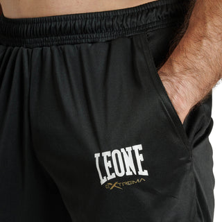 Korte broek training Leone Logo ABX121 Zwart 