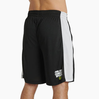 Korte broek training Leone Logo Wacs ABX128 Zwart 