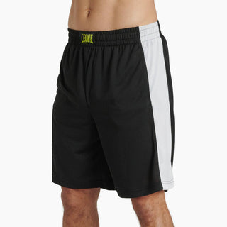 Korte broek training Leone Logo Wacs ABX128 Zwart 