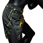 Shorts de kick-thai Fairtex BS1947 Black Marble
