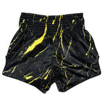 Shorts de kick-thai Fairtex BS1947 Black Marble