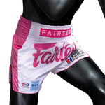 Korte broek kick-thai Fairtex Pink Strike Limited Edition 