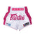 Korte broek kick-thai Fairtex Pink Strike Limited Edition 