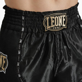 Korte broek kick-thai Leone Classic AB881 Zwart 