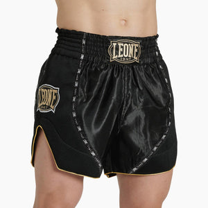 Shorts kick-thai Leone Classic AB881 Noir 