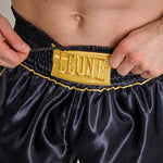 Korte broek kick-thaiboksen Leone DNA Premium AB969 Blauw 