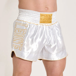 Korte broek kick-Thai Leone DNA Premium AB969 Wit 