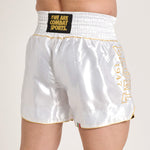 Korte broek kick-Thai Leone DNA Premium AB969 Wit 
