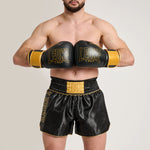 Korte broek kick-thai Leone DNA Premium AB969 Zwart 