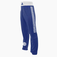 Pantalons Kickboxing WAKO Adidas Bleu 