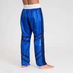 Pantaloni Kickboxing WAKO Leone AB992 Blu-Combat Arena