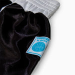 Pantalons SAP WAKO Compétition de kickboxing Noir-Combat Arena