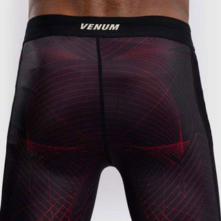 Pantaloni a compressione Venum G-Fit Air Nero-rosso-Combat Arena