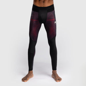 Pantaloni a compressione Venum G-Fit Air Nero-rosso-Combat Arena
