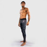Pantaloni a compressione Venum Rage & Workout Nero-grigio-Combat Arena