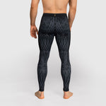 Pantaloni a compressione Venum x Chimaev Wild Borz Nero-Combat Arena