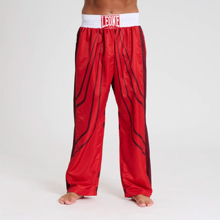 Broek Kickboksen WAKO Leone AB992 Rood 