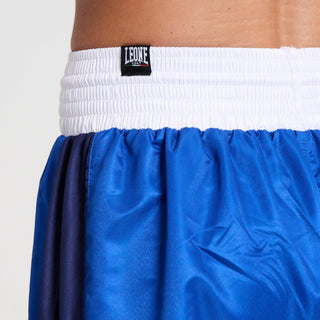 Pantalons Kickboxing WAKO Leone AB992 Bleu 