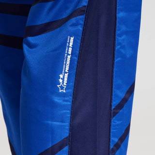 Pantalons Kickboxing WAKO Leone AB992 Bleu 