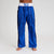 Broek Kickboksen WAKO Leone AB992 Blauw 