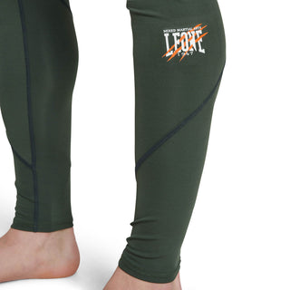 Compressiebroek Leone Primal Instinct AB930 Groen 