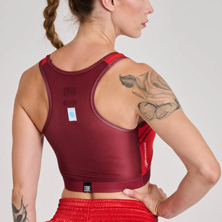 Dames Borstbeschermers Leone WAKO AB993 Rood 