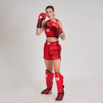 Dames Borstbeschermers Leone WAKO AB993 Rood 