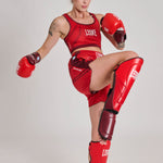Dames Borstbeschermers Leone WAKO AB993 Rood 