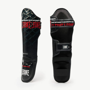 Paratibia Leone MMA Cage PT163 Grigio scuro-Combat Arena