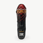 Paratibia Leone MMA Cage PT163 Rosso-Combat Arena