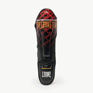 Paratibia Leone MMA Cage PT163 Rosso-Combat Arena