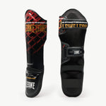 Paratibia Leone MMA Cage PT163 Rosso-Combat Arena