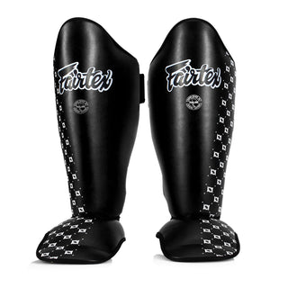 Protège-tibias Fairtex Compétition SP5 avec repose-pieds Noir 