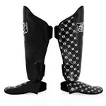 Protège-tibias Fairtex Compétition SP5 avec repose-pieds Noir 
