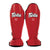 Protège-tibias Fairtex Compétition SP5 avec repose-pieds Rouge 
