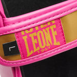 Protège-tibias Leone Iuter PT01IU avec pare-pieds Fuchsia 