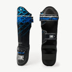 Protège-tibias Leone MMA Cage PT163 Bleu 