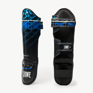 Protège-tibias Leone MMA Cage PT163 Bleu 