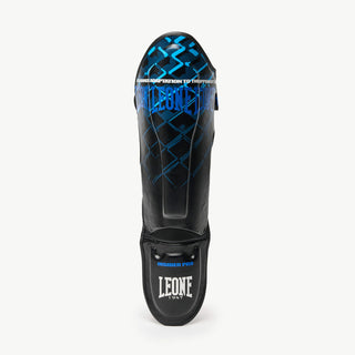 Protège-tibias Leone MMA Cage PT163 Bleu 