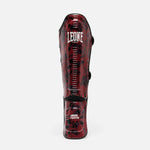 Scheenbeschermers Leone Urban Fighter PT118 rood-zwart camo 