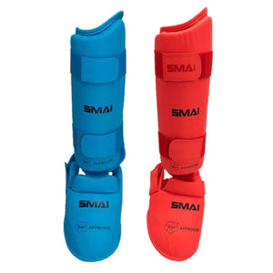 Protège-tibias avec Parapiede Smai WKF Art. 413S 