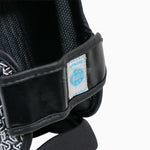 Protège-tibias avec semelle Adidas Pro Kickboxing WAKO Noir-blanc 