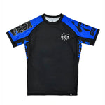 Rashguard Half Sumo Sugoi Ranked Blauw-Combat Arena
