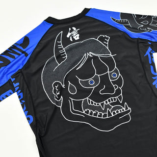 Rashguard Half Sumo Sugoi Ranked Blauw-Combat Arena
