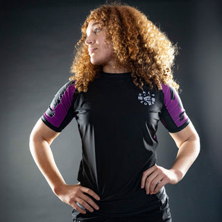 Rashguard Half Sumo Sugoi Ranked Viola-Combat Arena